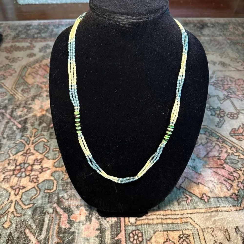 Montagnard Tribal Beaded Necklace‎